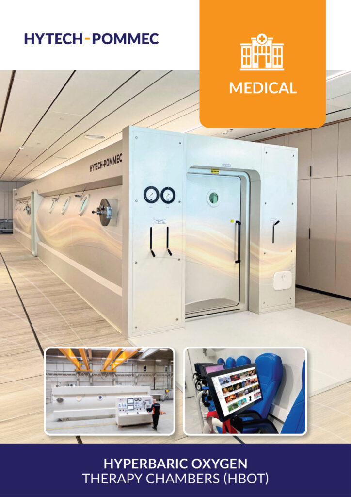 Cover of the brochure Hyperbaric Oxygen Therapy