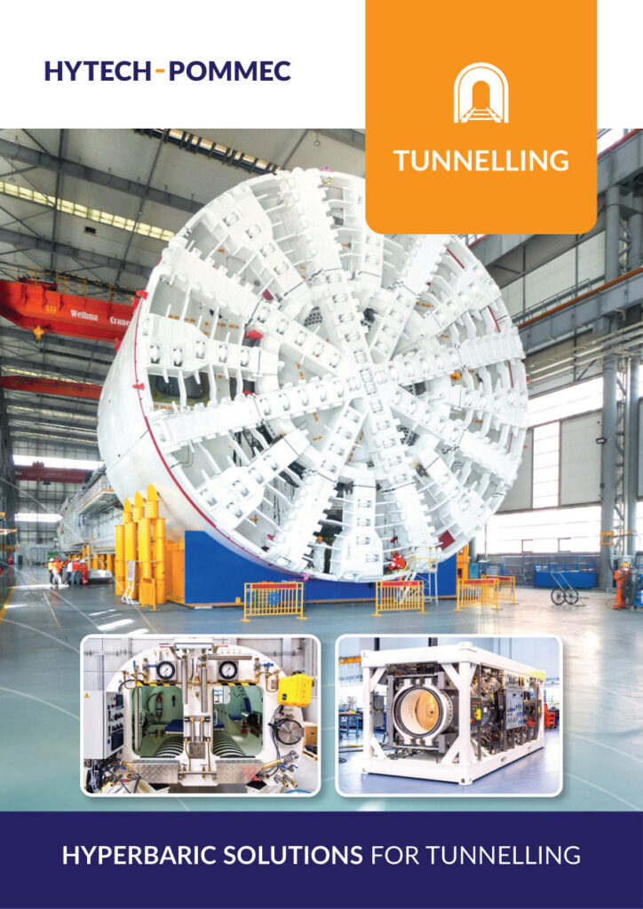 Cover of the brochure Solutions for Tunnelling